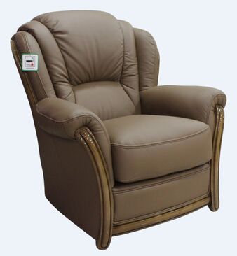 Pisa Italian Leather Armchairs