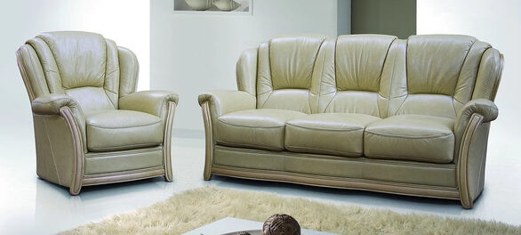 Pisa Italian Leather Sofas