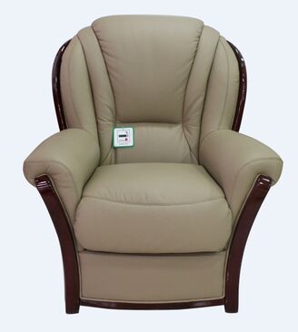 Reggio Italian Leather Armchairs