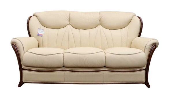 Rimini Italian Leather 3 Seater Sofas