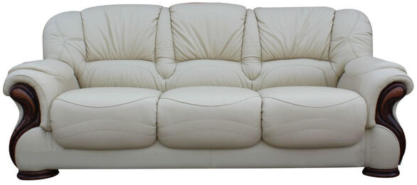 Susanna Italian Leather 3 Seater Sofas