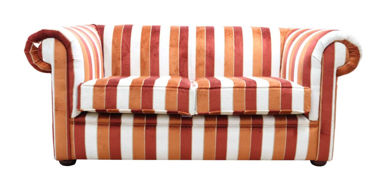 Product photograph of Buy A Striped Velvet Chesterfield Sofa Fabric Sofa Amp Hellip from Designer Sofas 4U