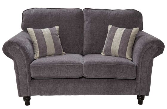 Charlotte 2 Seater Fabric Sofa Orlando Grey