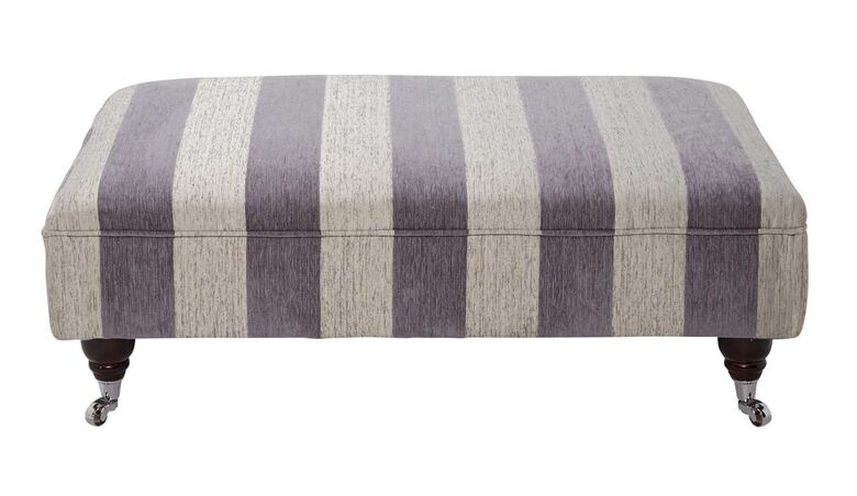 Charlotte Footstool Trivero Fabric