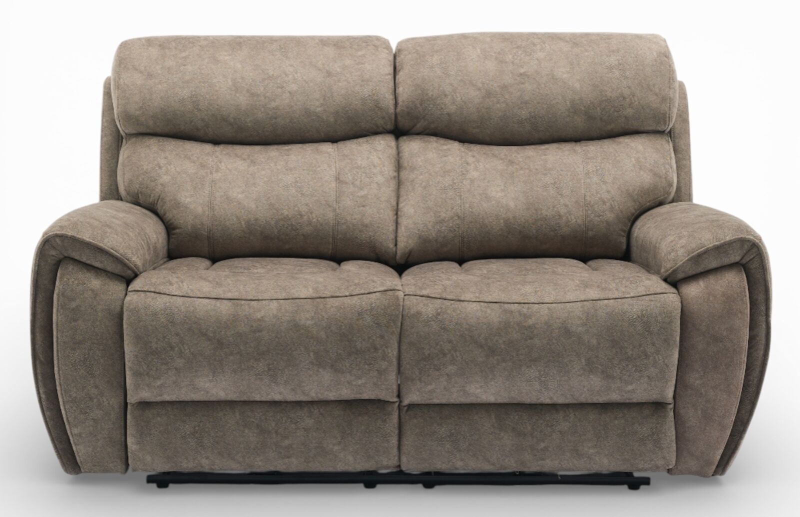 Dino 2 Seater Electric Reclining Cinema Sofa Mink Fabric