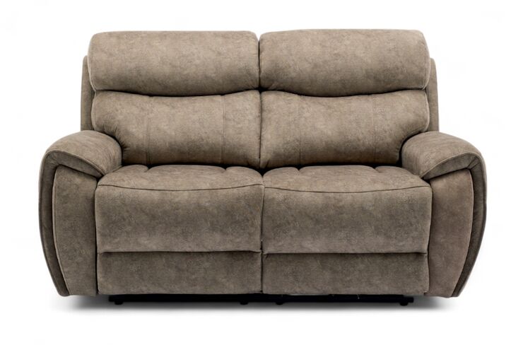 Dino 2 Seater Electric Reclining Cinema Sofa Mink Fabric