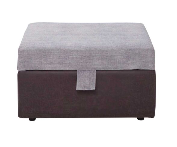 Helena Storage Footstool Westbury Fabric