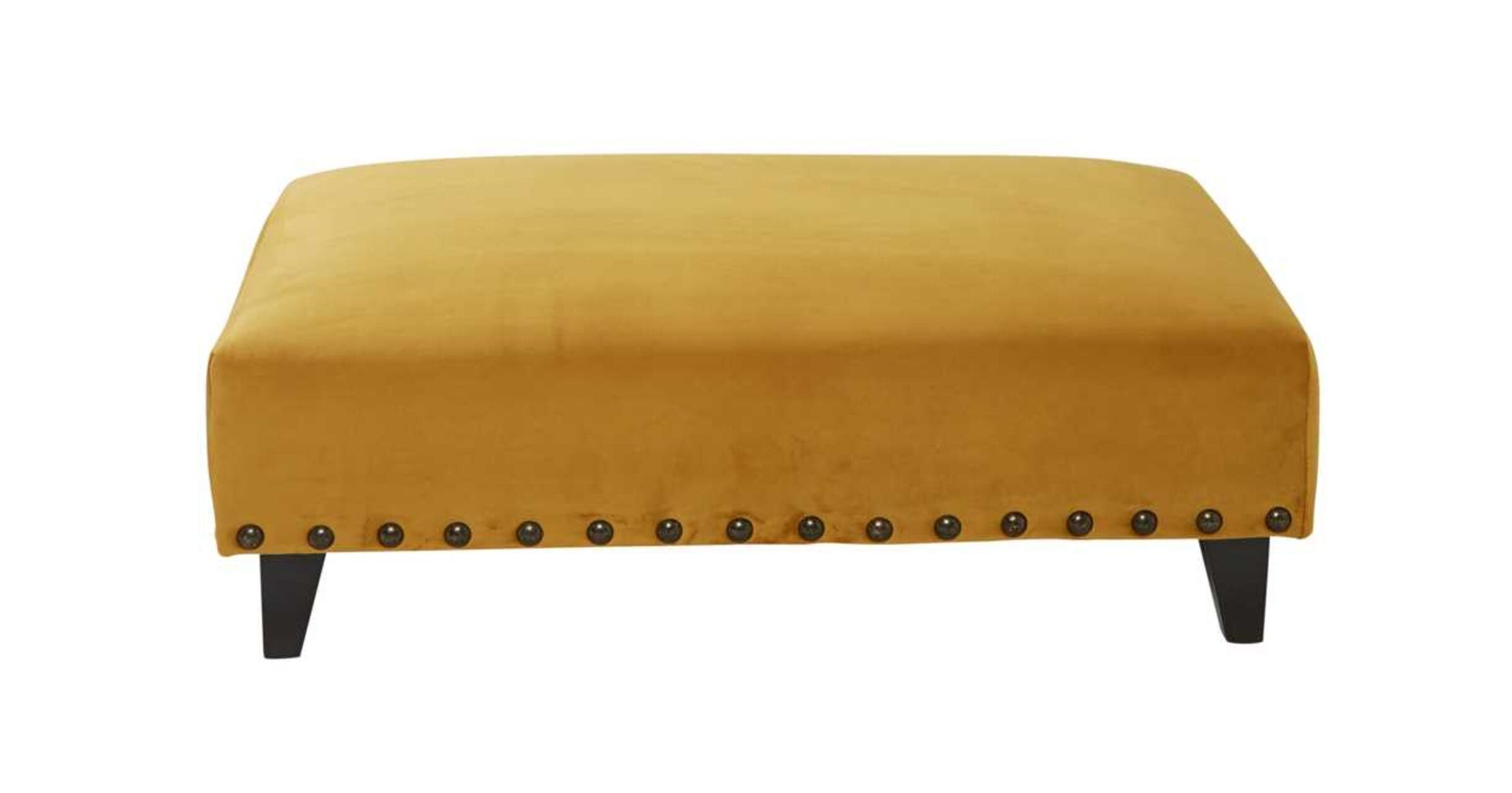 Indira Footstool Marble Platinum Fabric, Footstools, Cubes, Ottomans