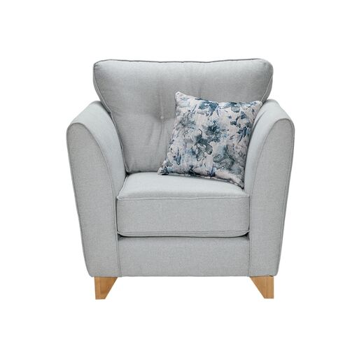 Mary Armchair In Reform Ash Fabric