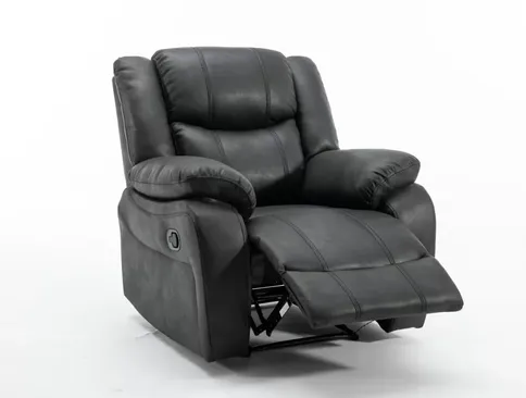 Monte Armchair Recliner Black