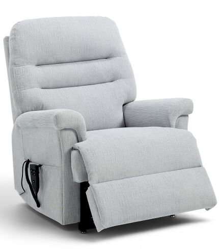 Morris Rise And Recline Mobility Armchair Grey Fabric