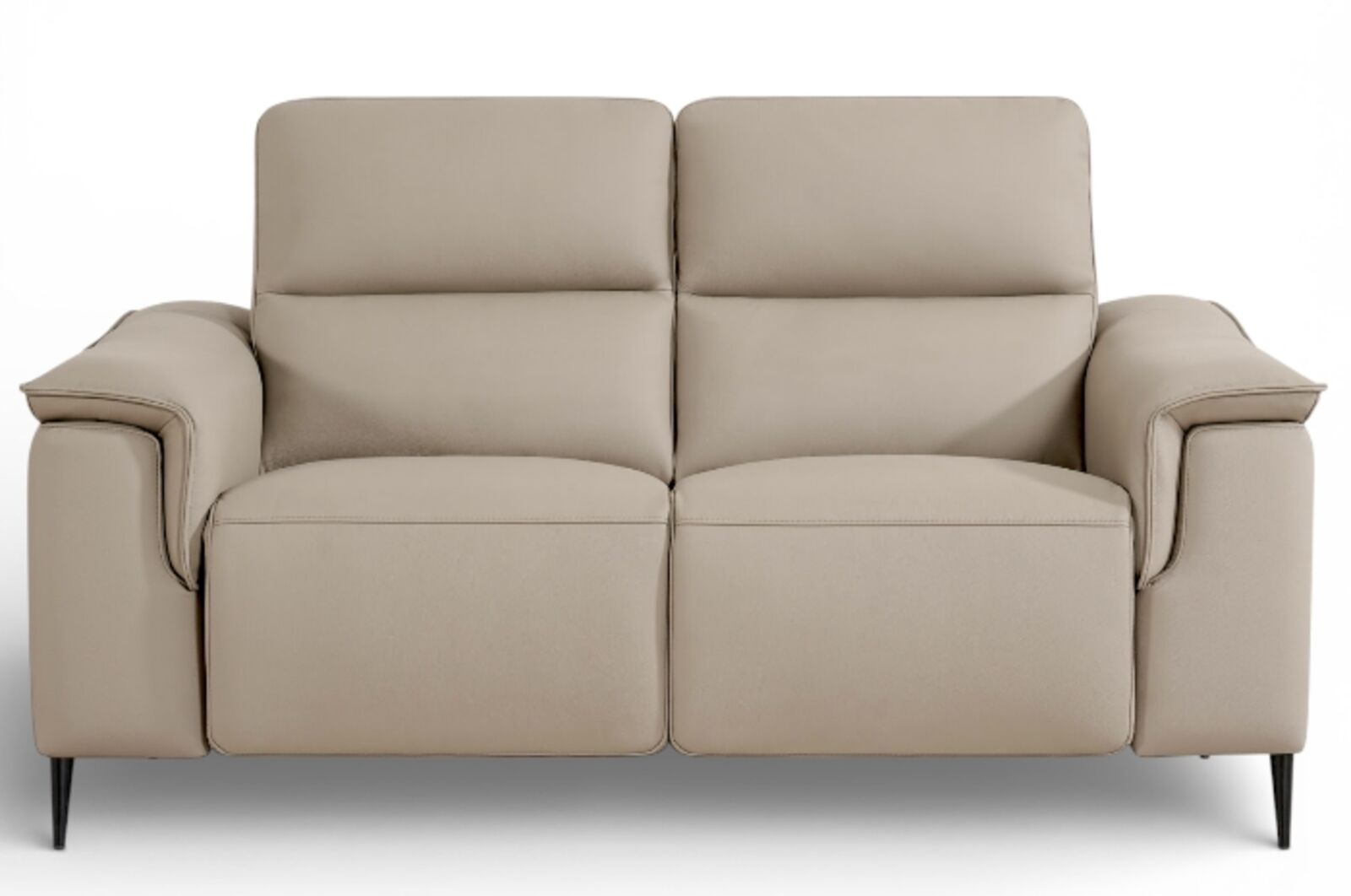 Porto 2 Seater Reclining Sofa Truffle Leather