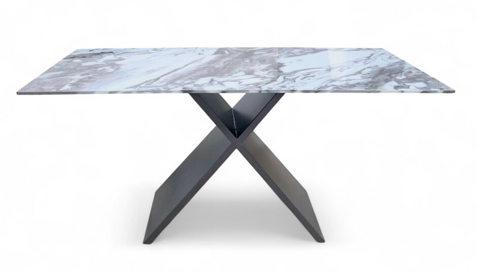 Medina Modern Marble Dining Table – Luxury & Minimalist Design 160cm 1