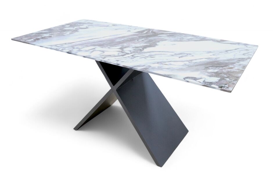 Medina Modern Marble Dining Table – Luxury & Minimalist Design 160cm 2