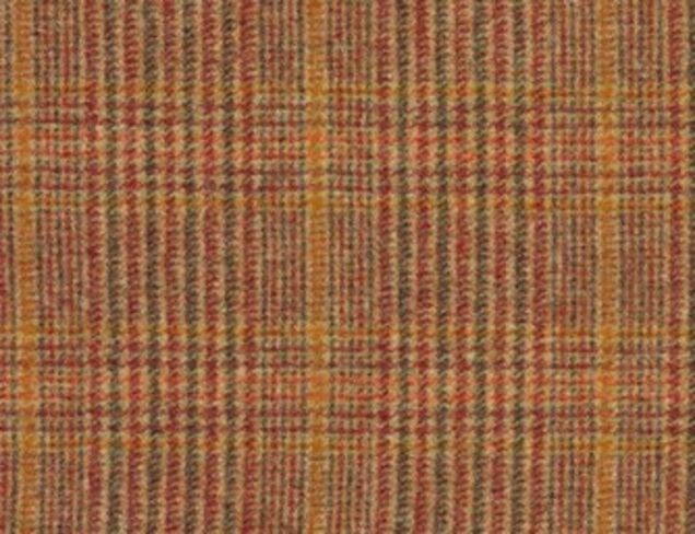 Hardwick Geranium Natural Wool Tweed Fabric