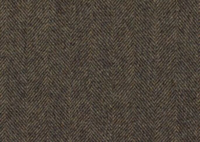 Glamis Graphite Natural Wool Tweed Fabric