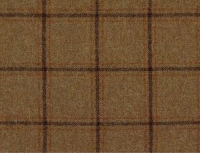 Althrop Mandarin Natural Wool Tweed Fabric