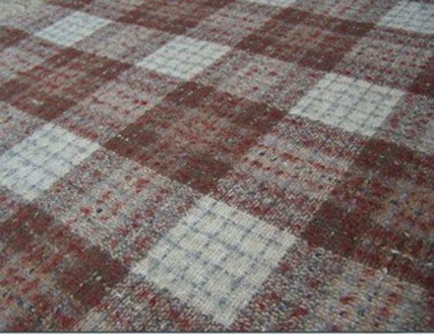 Fyvie Cocoa Natural Wool Tweed Fabric