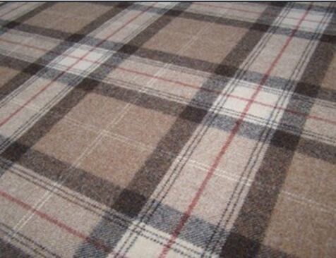 Dornoch 100% Natural Wool Tweed Fabric
