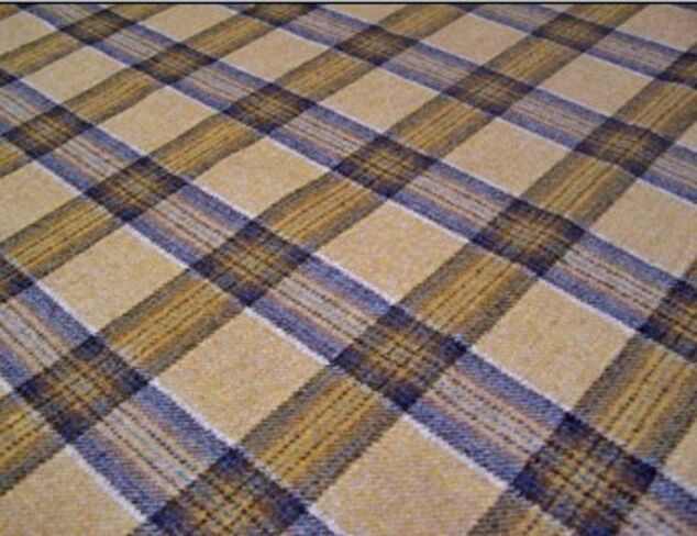 Dornoch Gold Natural Wool Tweed Fabric
