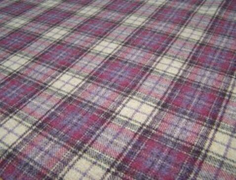 Doune 100% Natural Wool Tweed Fabric