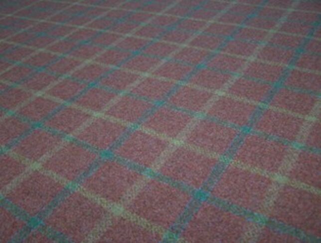 Balvaird Rust Natural Tweed Fabric