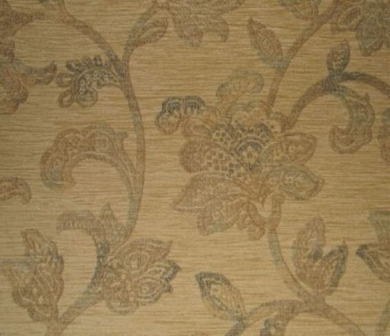 Brunswick Floral Gold Fabric