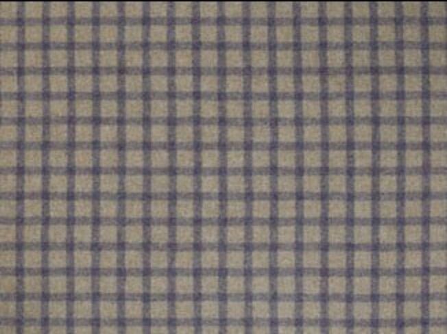 Baniff Lavender Natural Wool Tweed Fabric