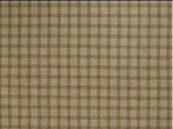 Baniff Old Gold Natural Wool Tweed Fabric