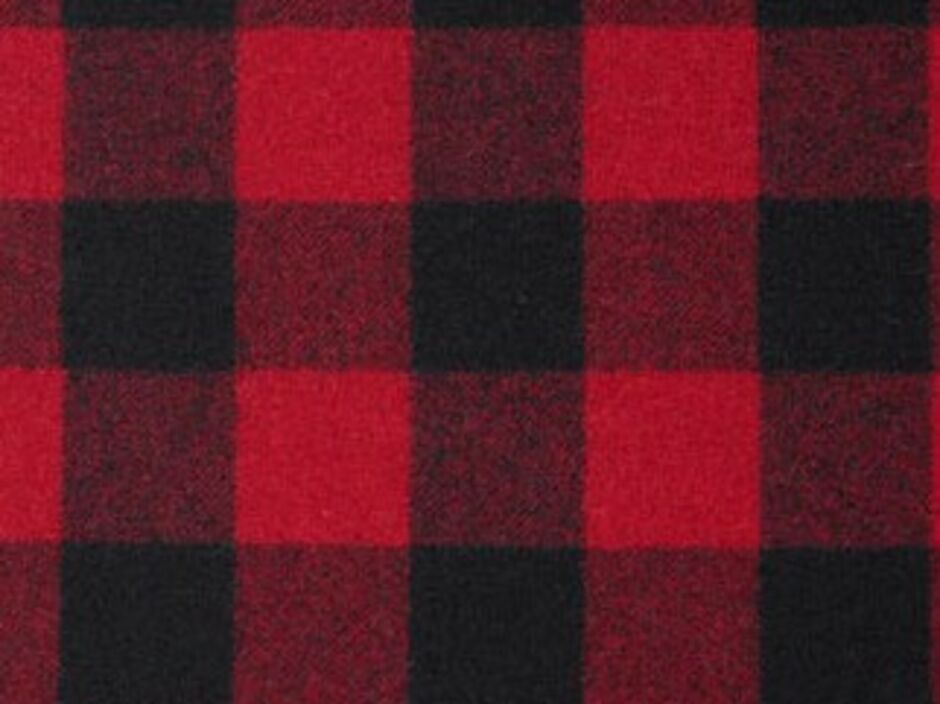 Buffalo Red Natural Tweed Fabric | Designer Sofas 4U