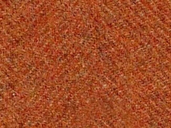 Stoneham Dark Terracotta Natural Wool Tweed Fabric