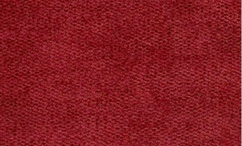 Dakota Bordeaux Velvet Fabric