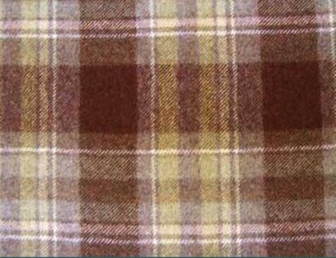 Highland 100% Natural Wool Tweed Fabric