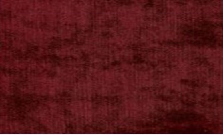 Modena Bordeaux Velvet Fabric