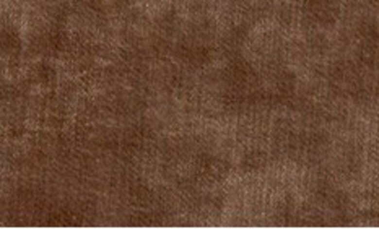Modena Truffle Velvet Fabric