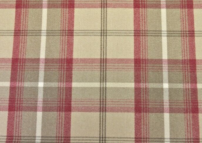 Balmoral Cranberry Fabric PS