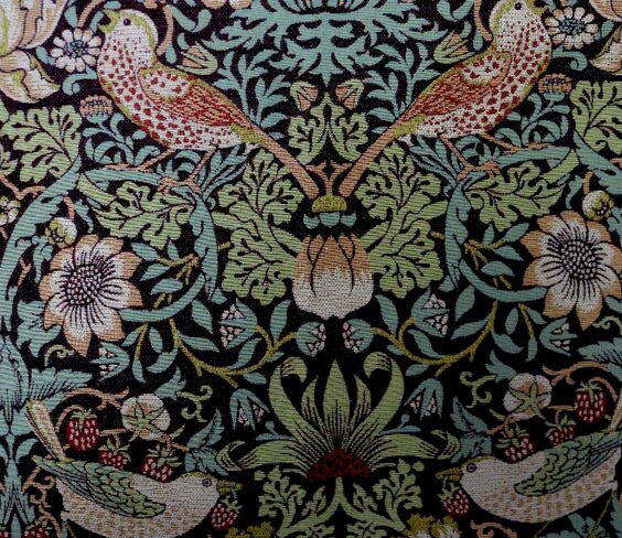 Strawberry Thief Fabric Colours