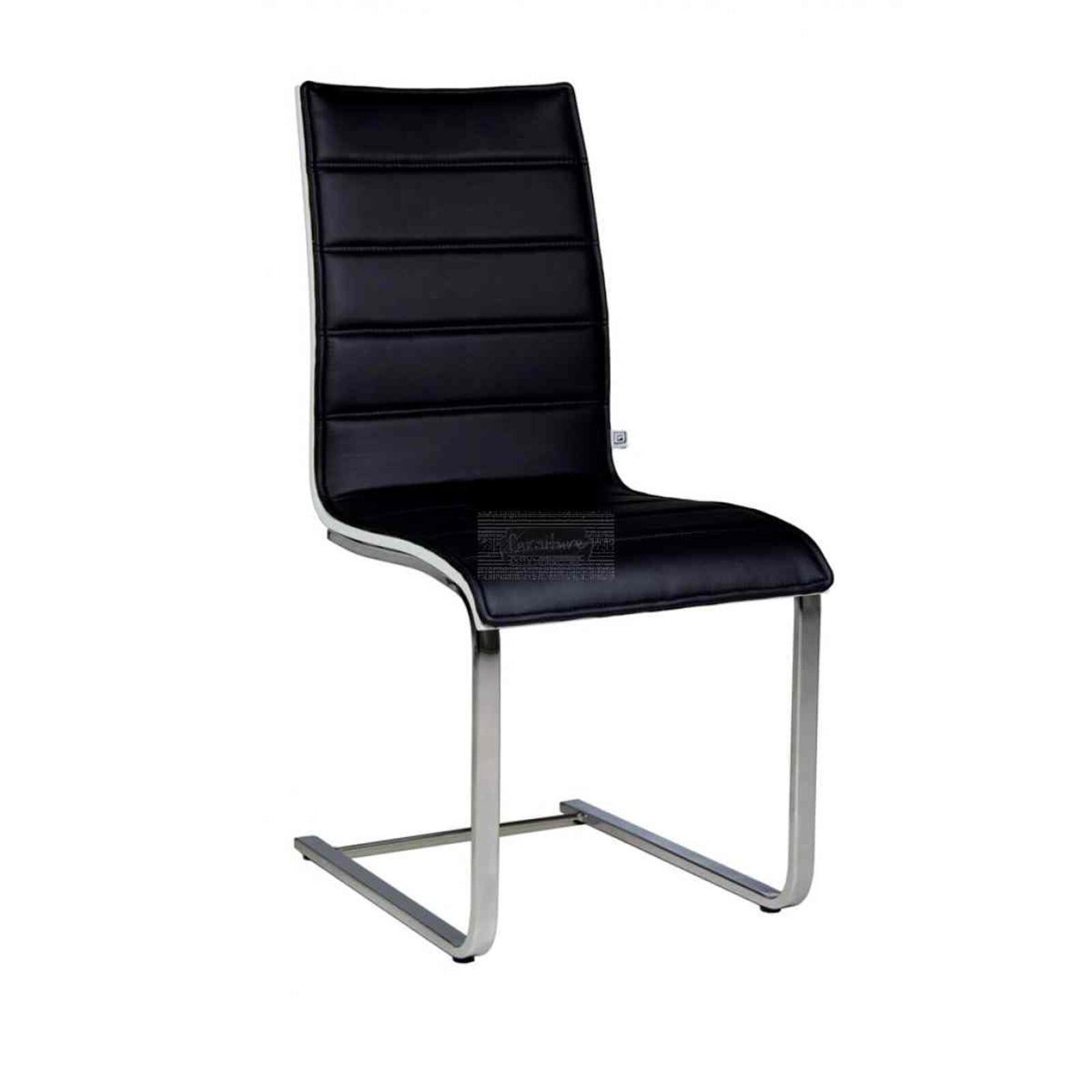 2 x Giatalia Dining Chairs Black