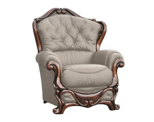 Illinois Armchair Italian Leather Offer