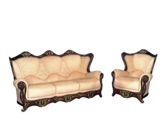 Florida Sofa Set Genuine Italian Leather Sofa Suite Offer